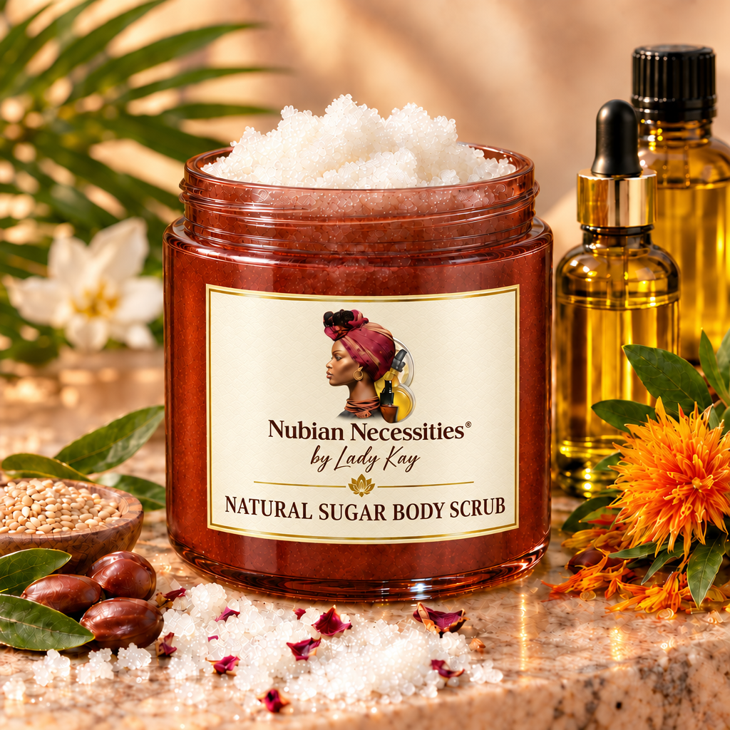 Natural Sugar Body Scrub ivory-label preview