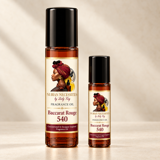 Baccarat Rouge 540 roll-on and travel-size label preview