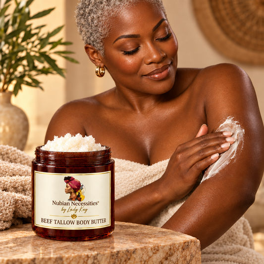 Beef Tallow Body Butter ivory-label preview