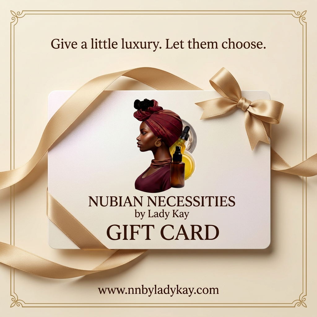 Nubian Necessities by Lady Kay gift card promotional image