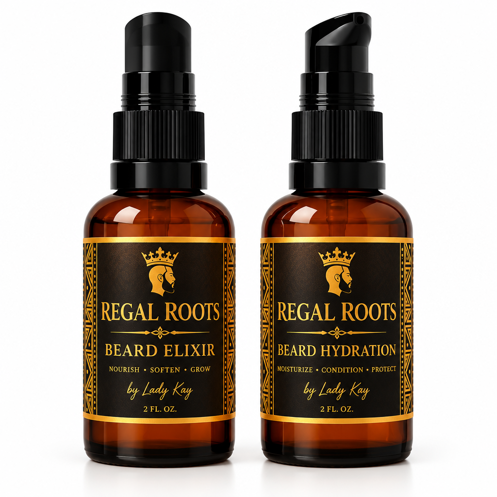 Regal Roots Beard Elixir & Hydration Combo