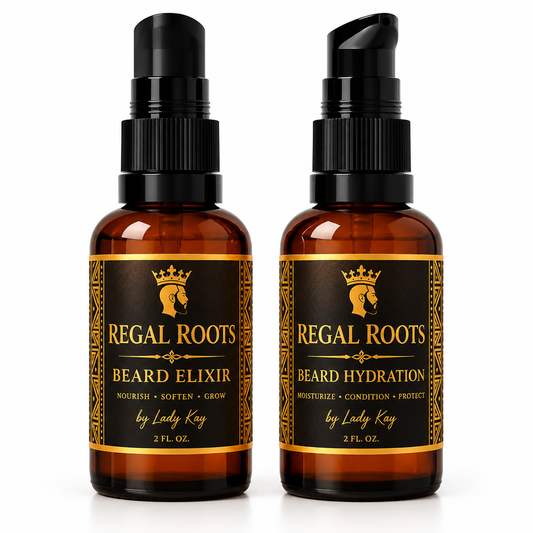 Regal Roots Beard Elixir & Hydration Combo